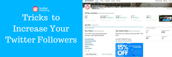 increase twitter followers